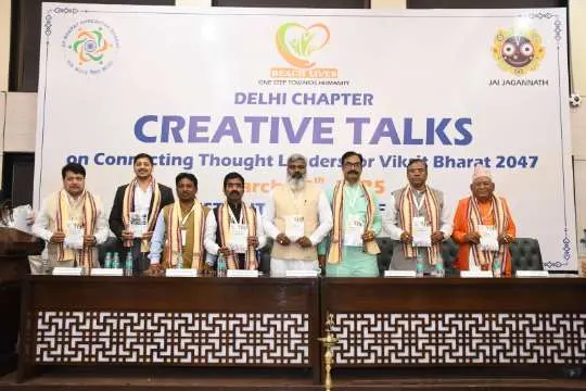 Dr. Tapas Ranjan Panda at a Reach Lives programme (photo 1)