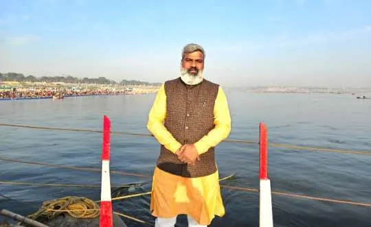 Dr. Tapas Ranjan Panda at a religious event (photo 1)